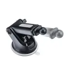 Magnetic car phone holder Forcell F-Grip Carbon H-CT327 windshield / dashboard black Photo 5