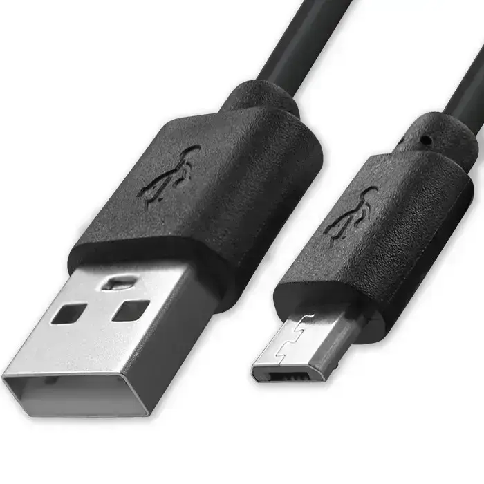 Qoltec USB A male cable | micro USB B male | 1m | BULK Foto 4
