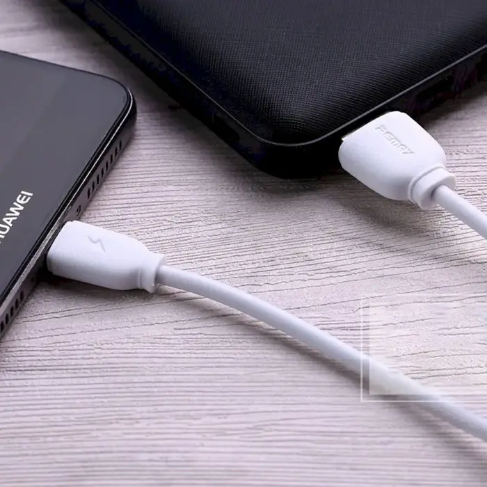 Remax Suji RC-134i datu pārraides un uzlādes vads | USB-A uz Lightning | 10W | 1m | melns Foto 2