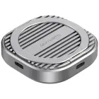 Magnētiskais SSD korpuss 4smarts līdz 4TB ar 3C MagSafe balstu pelēks 541311 Foto 1
