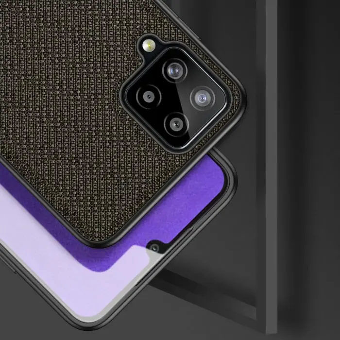 Dux Ducis Fino case covered with nylon material for Samsung Galaxy A22 4G green Foto 16