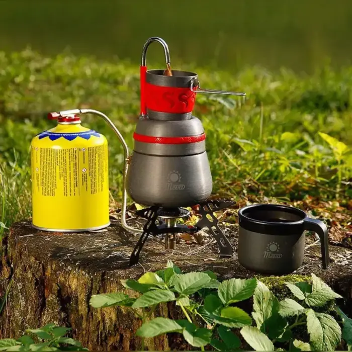 Tourist stove with gas heater and piezo igniter SPIDER PRO 3kW Фото 2