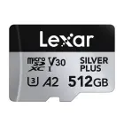 Karta pamięci Lexar High-Performance Silver Plus microSDXC 512GB + adapter Фото 2
