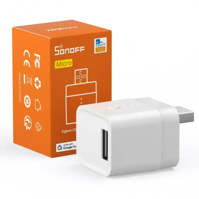Išmanusis adapteris, USB ZigBee jungiklis SONOFF ZBMicro (maks.36 W) Photo 3
