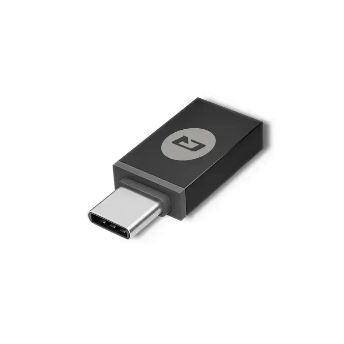 Qoltec Intelligent Smart ID chip card reader SCR-0636 | USB 2.0 + USB-C Adapter  Foto 3