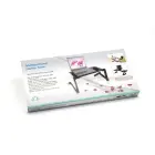 Desk for laptop uniwersal adjustable with cooling YL-803 red Фото 8
