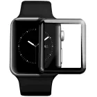 Fusion ceramic glass 9D aizsargstikls pilnam ekrānam Apple Watch 1 | 2 | 3 38mm melns Foto 4