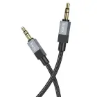 Cable AUX Jack 3,5 mm (male) to Jack 3,5 mm (male) Hoco 1 m UPA32 black Photo 2