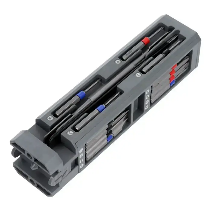 Set of service screwdrivers, 30-in-1 aluminum bits Photo 5