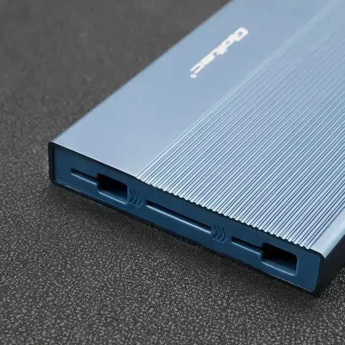 Qoltec Aluminium Enclosure | SSD HDD 2.5'' drive | SATA | USB 3.0 | Super speed 5Gb/s | 2TB | Blue Photo 6