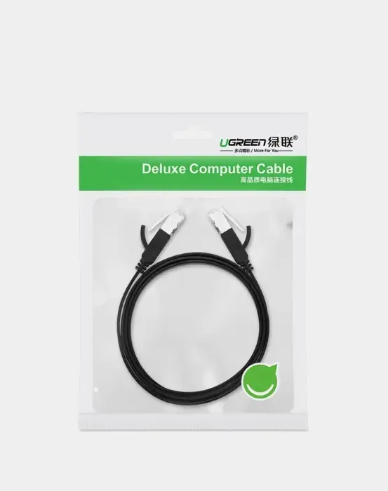 Ugreen Ethernet patchcord cable RJ45 Cat 6 UTP 1000 Mbps 0,5 m black (50183) Фото 5
