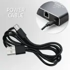 Qoltec Splitter Ethernet mini SWITCH 1x3 RJ45 | 1000Mb/s | USB-C | Aluminium Foto 5