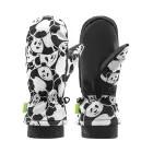 Qunature Panda Heat Transfer Ski Gloves Kids Size S - Black/White Foto 2
