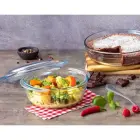 Стеклянная емкость с крышкой 2,1 л Pyrex Essentials Ø19 см Фото 2