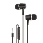 Setty wired earphones black Foto 1