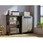 Шкаф Linear Base Cabinet 68x39x90см черный / серый / темно-синий Фото 6