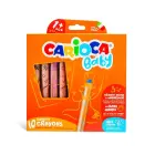 Krītiņi bērniem CARIOCA BABY 3 in 1, 10 zīmuļi Photo 2
