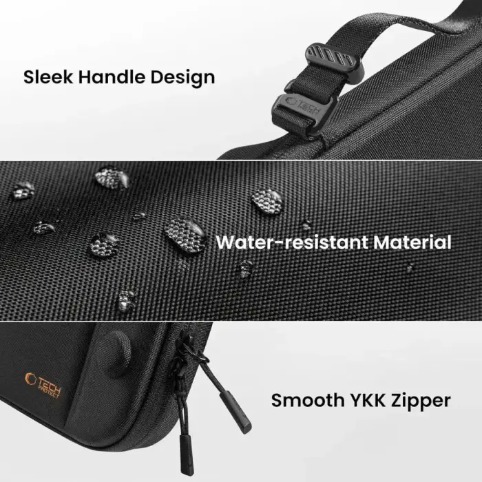 TECH-PROTECT SLIM POUCH NINTENDO SWITCH 2 BLACK Foto 8