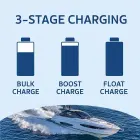 Qoltec Smart Monolith charger for LiFePO4 AGM GEL SLA batteries | 20A | 12V Photo 8