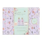 Baylis & Harding Royale Garden Gift Wrapped Candlelit Set in Clear Photo 2