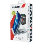 CANYON wireless charger WS-304 15W 3in1 Blue Foto 9