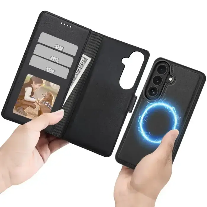 TECH-PROTECT WALLET MAGSAFE GALAXY S26 MATTE BLACK Foto 4