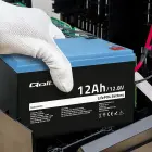 Qoltec LiFePO4 lithium iron phosphate battery | 12.8V | 12Ah | 153.6Wh | BMS Foto 5