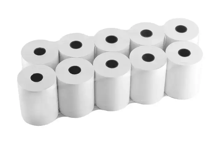 Kases lente TECHNOINFORM ar izmēru 57mmx43m (max. diam. 60mm) termo, 10 gab/iepakojumā Фото 2