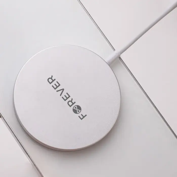 Forever MAWC-100 magnetic wireless charger 15W gray Фото 10