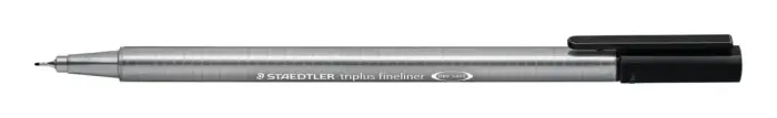 Flomasterveida pildspalva STAEDTLER TRIPLUS fineliner, 0.3mm, melna tinte Foto 3