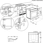 Electrolux cepeškrāsns ar riņķa sildelementu, iebūv., 71l, melna Photo 5