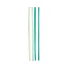 Salmiņu komplekts 4 gab. termokrūzēm The Quencher Travel Tumbler Straws 1,18L zaļi  Foto 2
