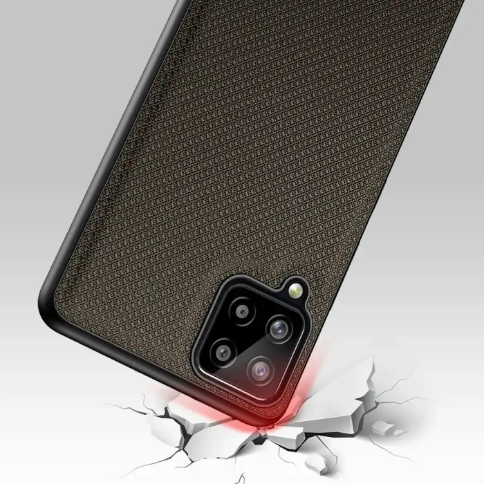 Dux Ducis Fino case covered with nylon material for Samsung Galaxy A22 4G green Foto 14