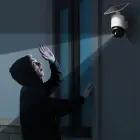 Kamera zewnętrzna Dreame Navo Elite 1 Outcam 360° z panelem solarnym - biała Foto 14
