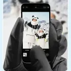 Qunature Full Length Ski Gloves Size L - Black Фото 3