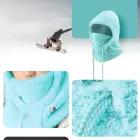 Qunature Arctic Velvet Ski Balaclava Size L - Mint Фото 5