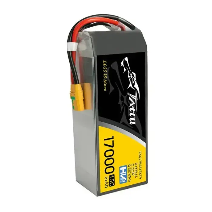 Tattu 17000mAh 22.8V 15C 6S1P Lipo Battery with XT90-S(anti-spark) Plug Photo 3