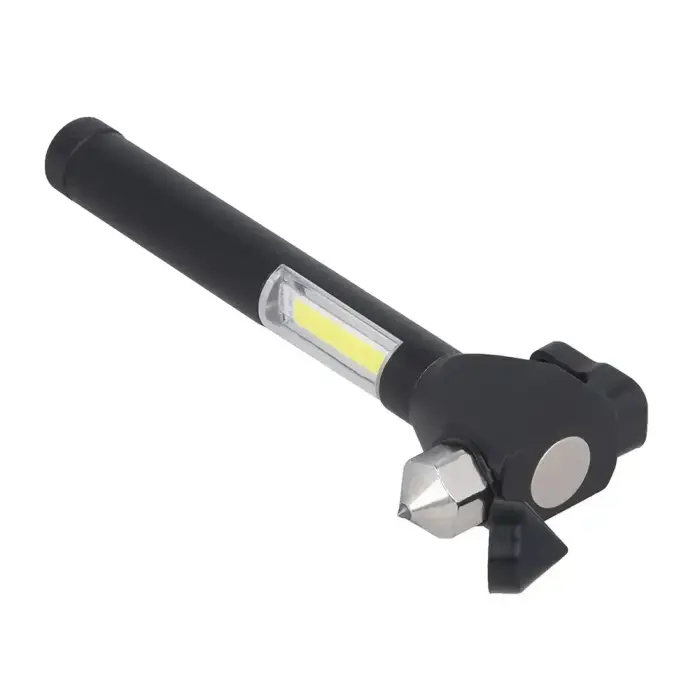 Forever Light LED flashlight EMERGENCY with hammer and magnet 2xAAA COB FLF-03 Photo 4
