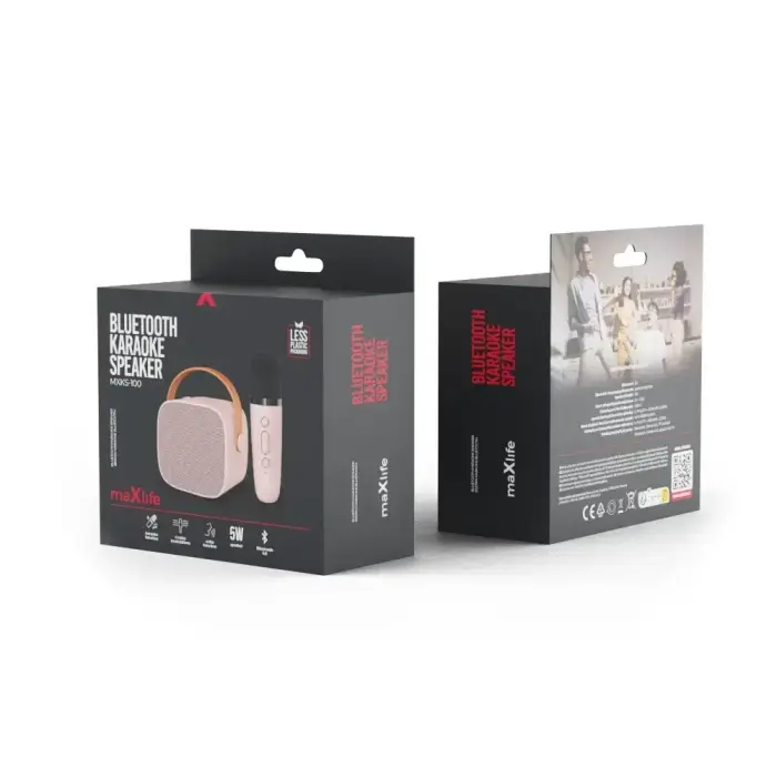 Maxlife Bluetooth karaoke speaker MXKS-100 pink Foto 11