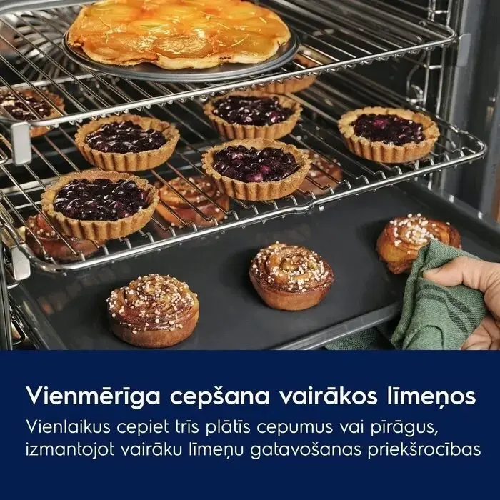 Electrolux 500 SurroundCook cepeškrāsns, (iebūv.), 65 l, balta Photo 2