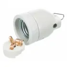 Spūldzes turētajs terarijā : Trixie Pro Socket Porcelain Bulb Holder, 160W Foto 4