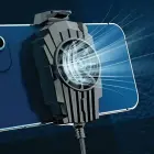 AWEI przenośny mini wentylator X31 czarny|black Foto 3