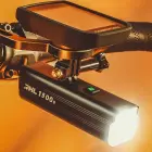 Rockbros RHL1500 front bicycle light 5000mAh 1500lm IPX6 - black Foto 7