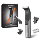 MAXGROOM M-319 multifunctional trimmer with replaceable tips - black Foto 1