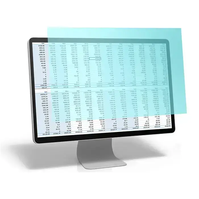 Qoltec Anti Blue Light Filter 27" | 16:9 | Eye protection | Anti Glare | Matt | for screen Фото 4