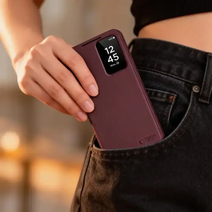 TECH-PROTECT SMART WALLET GALAXY A57 5G MULBERRY Foto 5