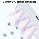 USAMS Mini UV-C Disinfecting Lamp Handheld Sterilizer white ZB159XDD01 (US-ZB159) Photo 3