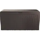 Uzglabāšanas kaste Samoa Rattan Box 270L brūna Foto 4