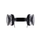CITY black ster headphone with microph. Foto 2