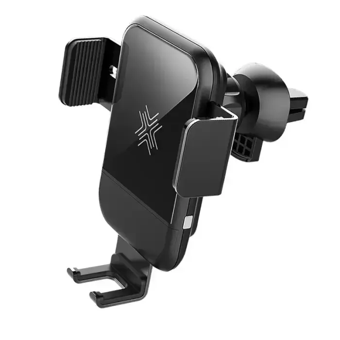 Rock Magnetic gravity car holder EDZ-03 induction to air vent black Photo 2